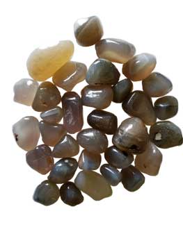 1 lb Chalcedonya tumbled stones